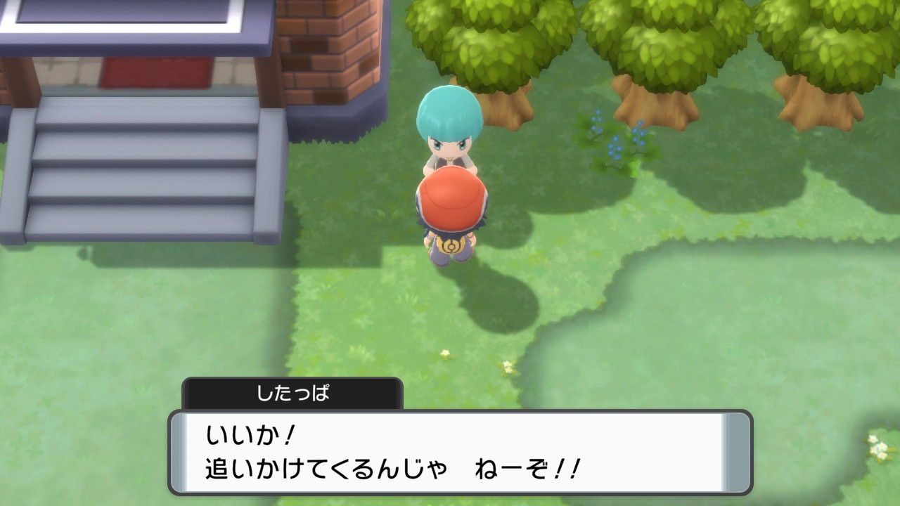 追いかけてくるんじゃねーぞ!!