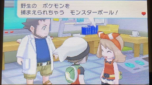 モンスターボールを貰う