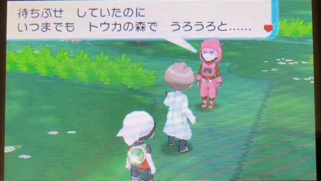 研究員とマグマ団