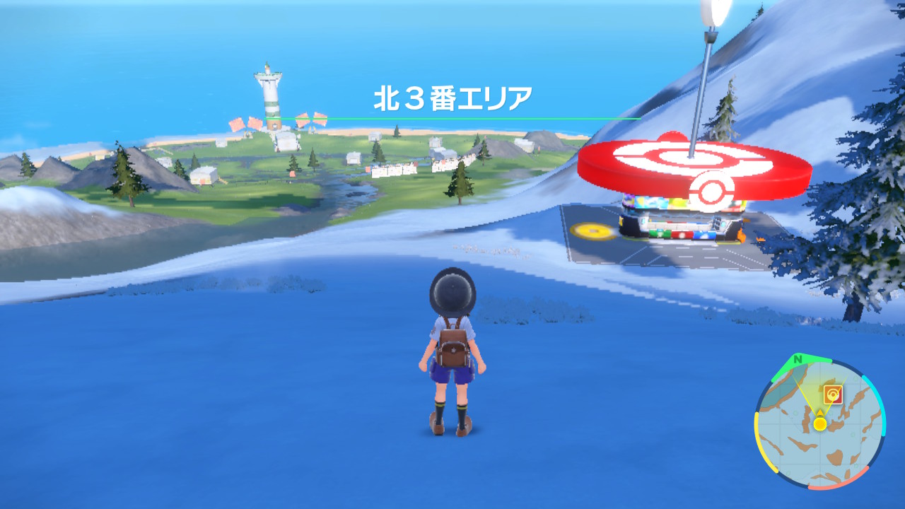 北3番エリア