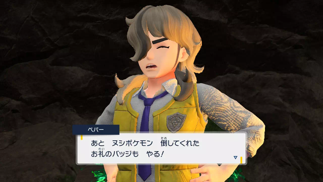 ヌシバッジ:いわ