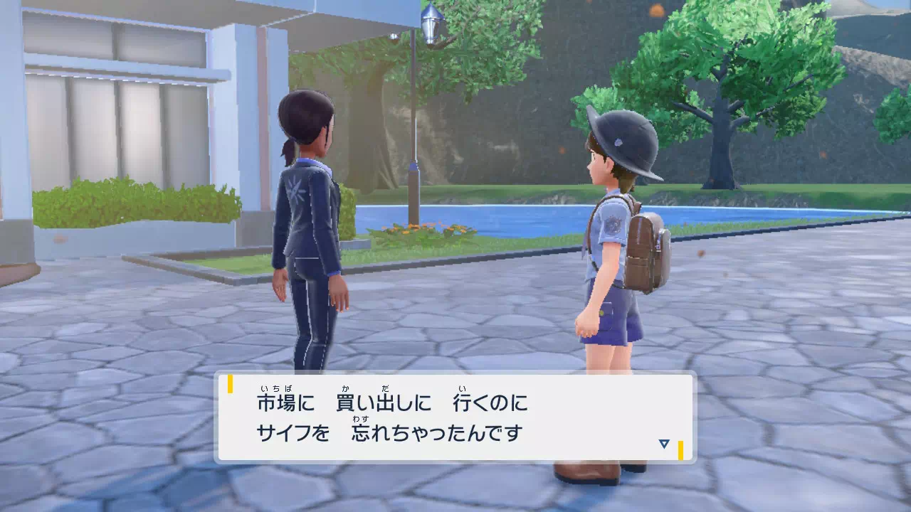 サイフを忘れちゃったジムリーダー