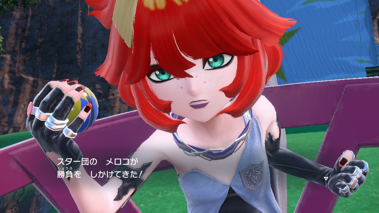 スター団ボス「メロコ」とバトル