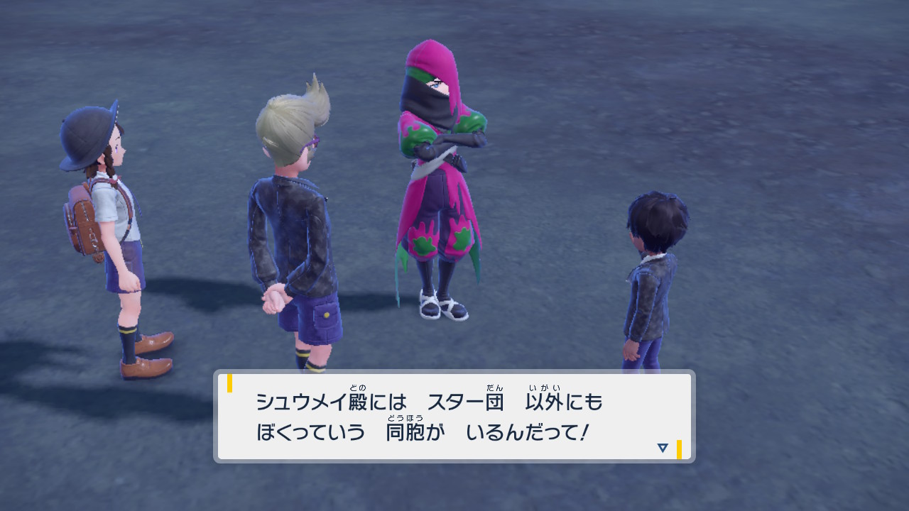 スター団以外にも僕っていう同胞がいるんだって!