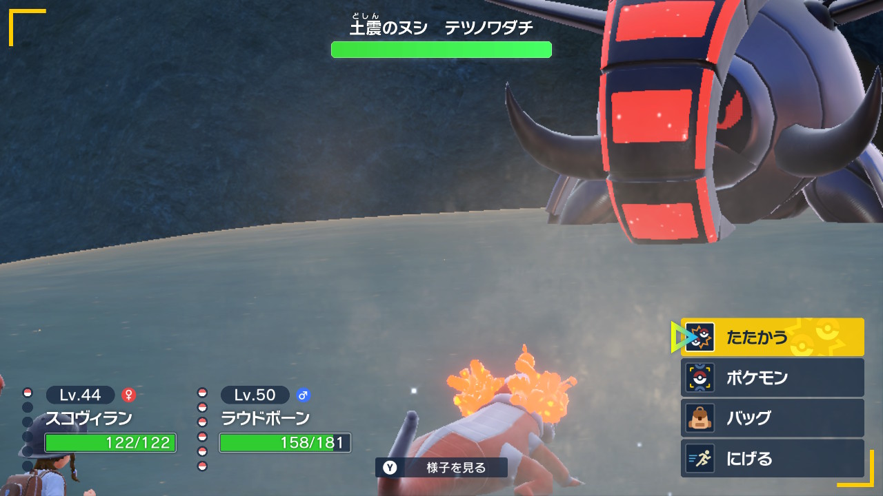 ペパーと組んでダブルバトル