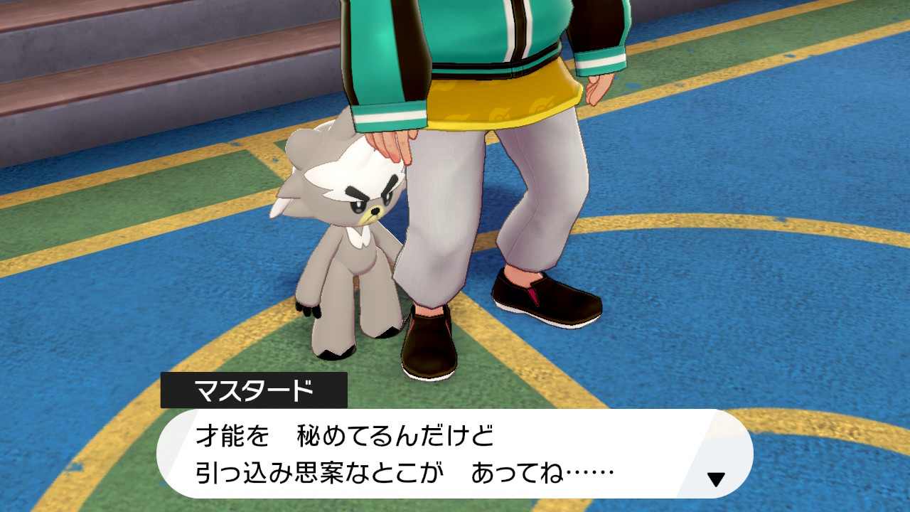 引っ込み思案なダクマ