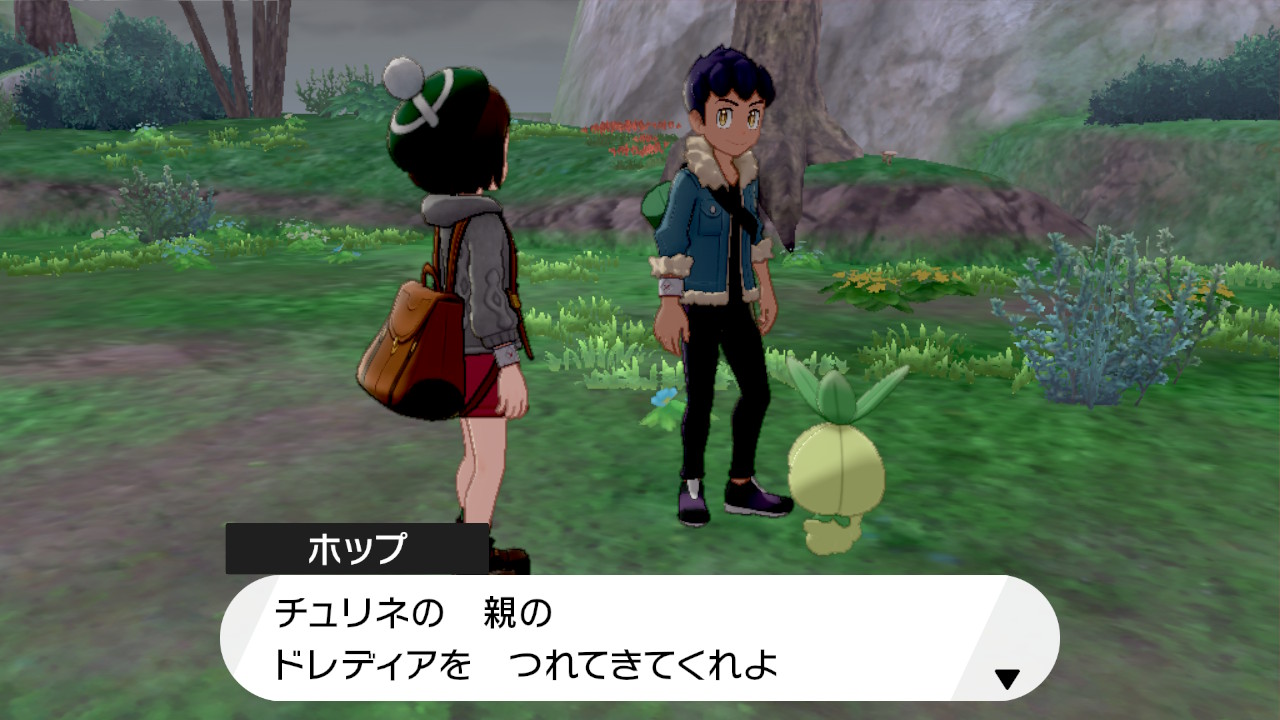 親のドレディアを探す