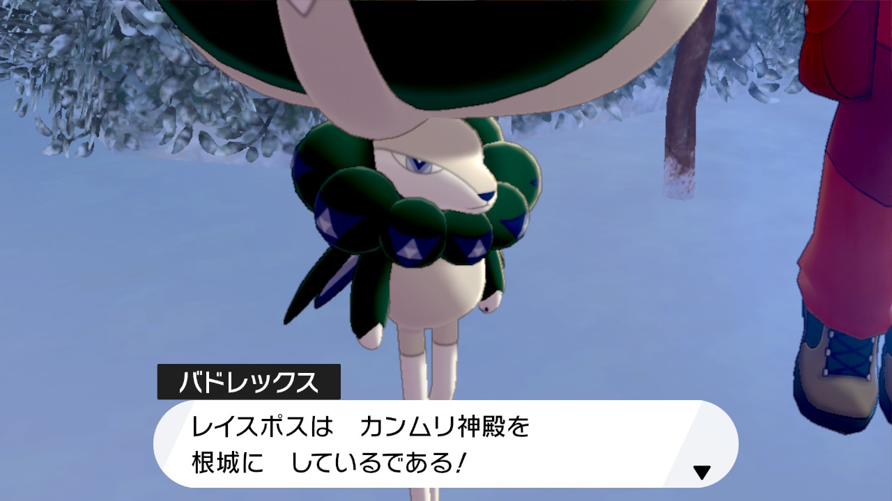 カンムリ神殿へ