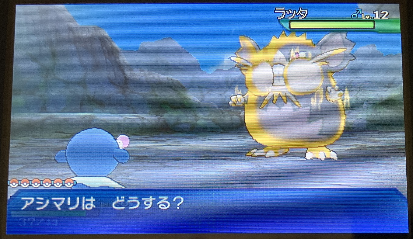 ぬしポケモンとバトル