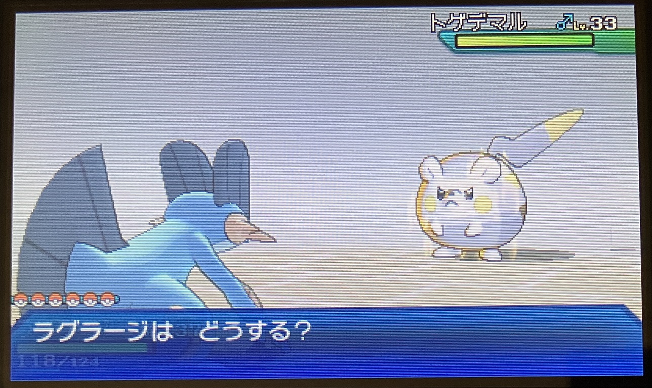 ぬしポケモンとバトル