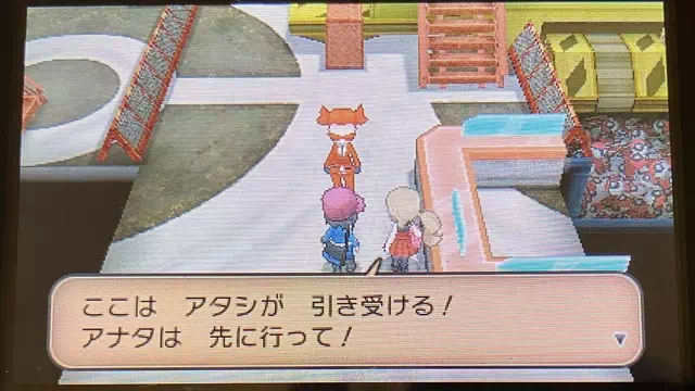 セレナがフレア団員を引き受ける