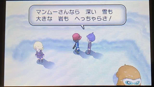 17番道路のマンムー