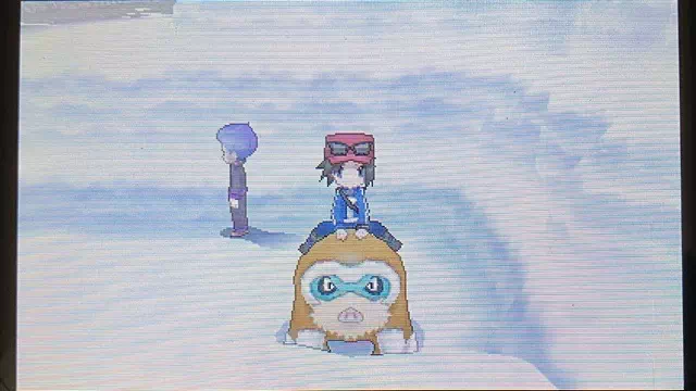 マンムーに乗る