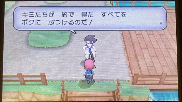 プラターヌ博士との会話2